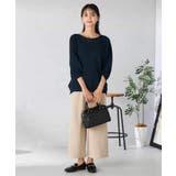 ボーダードルマントップス | a.v.v【WOMEN】 | 詳細画像7 