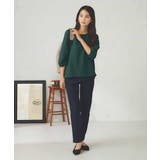 ピンタックボーダークロップドトップス | a.v.v【WOMEN】 | 詳細画像6 