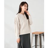 刺繍ロゴショートダンボールスウェット | a.v.v【WOMEN】 | 詳細画像17 