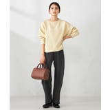 刺繍ロゴショートダンボールスウェット | a.v.v【WOMEN】 | 詳細画像5 