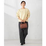 刺繍ロゴショートダンボールスウェット | a.v.v【WOMEN】 | 詳細画像6 