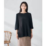 【WEB限定】シフォンスリーブペプラムトップス | a.v.v【WOMEN】 | 詳細画像15 