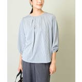 タックスリーブストライプトップス | a.v.v【WOMEN】 | 詳細画像1 