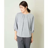 タックスリーブストライプトップス | a.v.v【WOMEN】 | 詳細画像14 