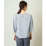 タックスリーブストライプトップス | a.v.v【WOMEN】 | 詳細画像17 