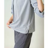 タックスリーブストライプトップス | a.v.v【WOMEN】 | 詳細画像21 