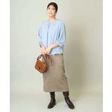 タックスリーブストライプトップス | a.v.v【WOMEN】 | 詳細画像7 