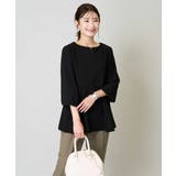 シフォンスリーブペプラムトップス | a.v.v【WOMEN】 | 詳細画像11 