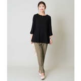 シフォンスリーブペプラムトップス | a.v.v【WOMEN】 | 詳細画像16 