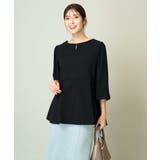 シフォンスリーブペプラムトップス | a.v.v【WOMEN】 | 詳細画像19 