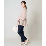 シフォンスリーブペプラムトップス | a.v.v【WOMEN】 | 詳細画像8 