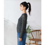 ストレッチレーストップス | a.v.v【WOMEN】 | 詳細画像14 