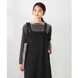 ギャザーベロアトップス | a.v.v【WOMEN】 | 詳細画像10 