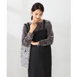 ギャザーベロアトップス | a.v.v【WOMEN】 | 詳細画像12 