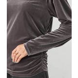 ギャザーベロアトップス | a.v.v【WOMEN】 | 詳細画像22 