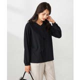 ブラック | チュールレイヤードトップス | a.v.v【WOMEN】