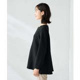 千鳥ジャガードペプラムトップス | a.v.v【WOMEN】 | 詳細画像17 