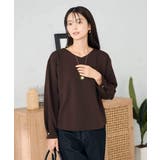 リップルVネックプルオーバー | a.v.v【WOMEN】 | 詳細画像14 