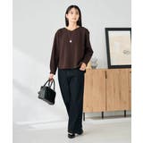 リップルVネックプルオーバー | a.v.v【WOMEN】 | 詳細画像17 