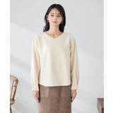 リップルVネックプルオーバー | a.v.v【WOMEN】 | 詳細画像20 