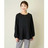 ニュアンスカーブペプラムトップス | a.v.v【WOMEN】 | 詳細画像13 