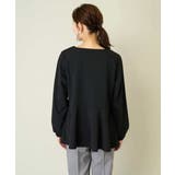 ニュアンスカーブペプラムトップス | a.v.v【WOMEN】 | 詳細画像15 