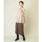 ニュアンスカーブペプラムトップス | a.v.v【WOMEN】 | 詳細画像6 