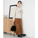 ラメ裏起毛タックスリーブスウェット | a.v.v【WOMEN】 | 詳細画像6 