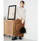 ラメ裏起毛タックスリーブスウェット | a.v.v【WOMEN】 | 詳細画像9 