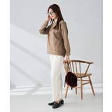 エンボスロゴスウェードトップス | a.v.v【WOMEN】 | 詳細画像16