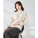 エンボスロゴスウェードトップス | a.v.v【WOMEN】 | 詳細画像20