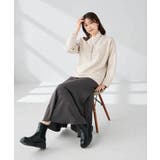 エンボスロゴスウェードトップス | a.v.v【WOMEN】 | 詳細画像27