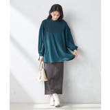 プリーツドッキング着映えチュニック | a.v.v【WOMEN】 | 詳細画像12 