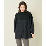 プリーツドッキング着映えチュニック | a.v.v【WOMEN】 | 詳細画像27 