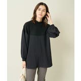 プリーツドッキング着映えチュニック | a.v.v【WOMEN】 | 詳細画像3 