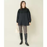 プリーツドッキング着映えチュニック | a.v.v【WOMEN】 | 詳細画像4 