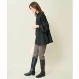 プリーツドッキング着映えチュニック | a.v.v【WOMEN】 | 詳細画像8 