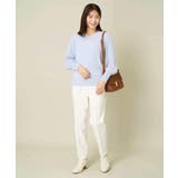 【イージーケア/ストレッチ】あったか美ラクるイージーテーパードパンツ | a.v.v【WOMEN】 | 詳細画像14 