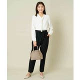 【イージーケア/ストレッチ】あったか美ラクるイージーテーパードパンツ | a.v.v【WOMEN】 | 詳細画像32 