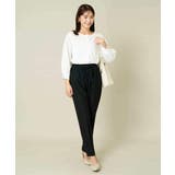 【イージーケア/ストレッチ】あったか美ラクるイージーテーパードパンツ | a.v.v【WOMEN】 | 詳細画像39 