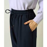 【イージーケア/ストレッチ】あったか美ラクるイージーテーパードパンツ | a.v.v【WOMEN】 | 詳細画像45 