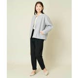 【イージーケア/ストレッチ】あったか美ラクるイージーテーパードパンツ | a.v.v【WOMEN】 | 詳細画像48 