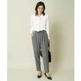 【イージーケア/ストレッチ】あったか美ラクるイージーテーパードパンツ | a.v.v【WOMEN】 | 詳細画像7 