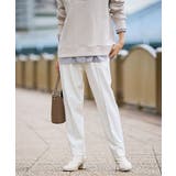 【イージーケア/ストレッチ】あったか美ラクるイージーテーパードパンツ | a.v.v【WOMEN】 | 詳細画像9 