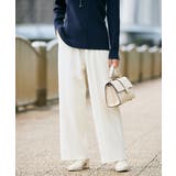 【イージーケア/ストレッチ】あったか美ラクるイージーワイドパンツ | a.v.v【WOMEN】 | 詳細画像1 