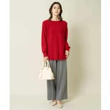 【イージーケア/ストレッチ】あったか美ラクるイージーワイドパンツ | a.v.v【WOMEN】 | 詳細画像10 