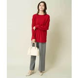 【イージーケア/ストレッチ】あったか美ラクるイージーワイドパンツ | a.v.v【WOMEN】 | 詳細画像12 