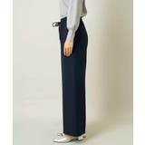 【イージーケア/ストレッチ】あったか美ラクるイージーワイドパンツ | a.v.v【WOMEN】 | 詳細画像25 