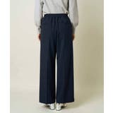 【イージーケア/ストレッチ】あったか美ラクるイージーワイドパンツ | a.v.v【WOMEN】 | 詳細画像26 