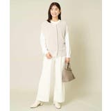 【イージーケア/ストレッチ】あったか美ラクるイージーワイドパンツ | a.v.v【WOMEN】 | 詳細画像7 